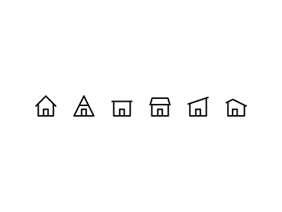House roofs design home homes house houses icon icons illustration minimal minimalism minimalist roof vector