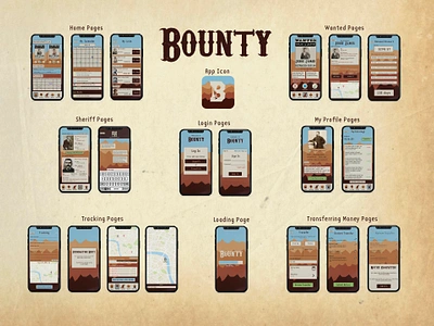 Bounty - App Design graphic design logo