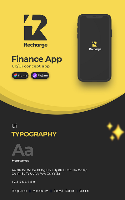 Recharge | Finance Mobile App Case Study | UX/UI