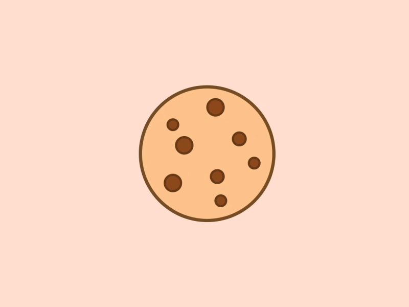 Cookie Bite animation animation design mobile splash animation motion graphics