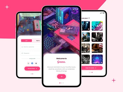 Onboarding #DialyUI #023 app appscreens branding dailyui dailyui23 design onboarding ui uxui vector