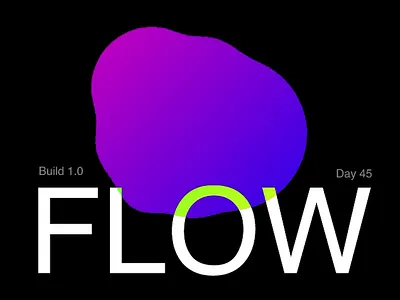 Blob Animation Poster animation design graphicdesign illustration motiondesign typography ui vector visual design