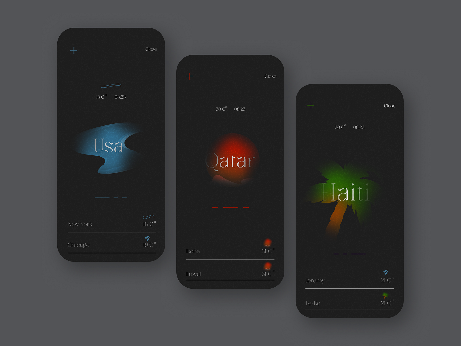 Weather App Concept By Artem Timoshenko On Dribbble