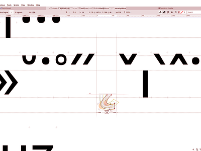 Type Design 57 2d art artwork design font fontlab graphic design lettering modern type design typeface typography vector