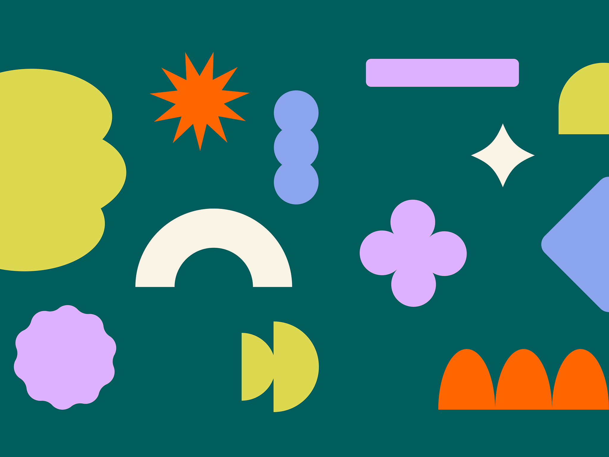 Fun Shapes by Ash Zimiga on Dribbble