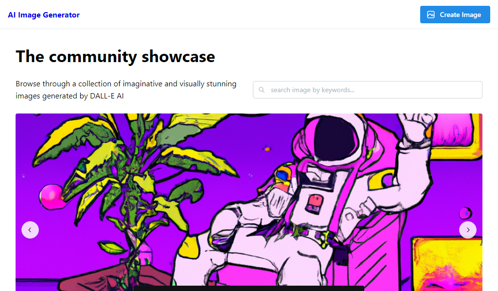 AI Image Generator Application by Kelvin Kiprop on Dribbble