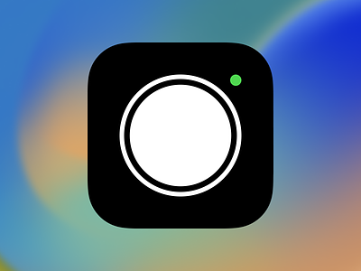 New Apple camera app icon app icon apple application icon camera camera icon ios ios icon