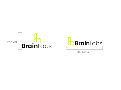 Logo I Brain Labs brain branding coding company developing graphic design it labs logo minimal logo software