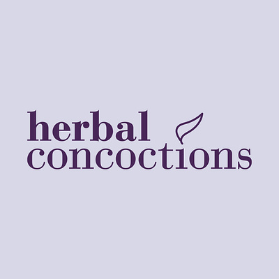 Herbal Concoctions: Luxury Product design fragrance packaging logo packaging design