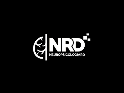 NRD Logo Animation 2d 2d animation after effects animated logo animation art branding creativity design gif glitch logo graphic design illustration lettering logo logo animation loop motion graphics text logo typography