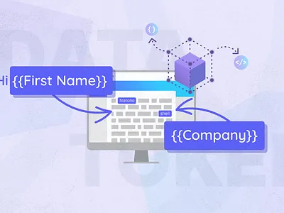 Tokens feature design digital graphic icon illustration shapes token ui web