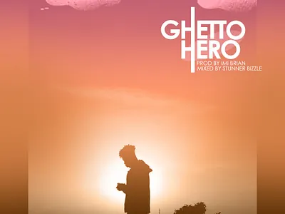 Ghetto Hero graphic design