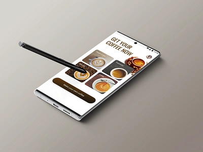 Coffee Vending Machine App UI 2022 design app app concept application branding cappuccino clean design coffee design ecommerce espresso exotic drink illustration latte logo mocha ui ui design vector vending machine