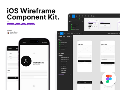 iOS Wireframe Component Kit