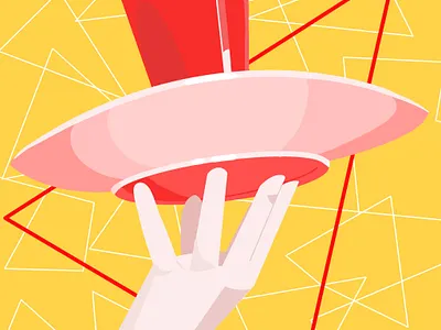 Serves Up 70s breakfast cup design dish geometric illustration logo retro service