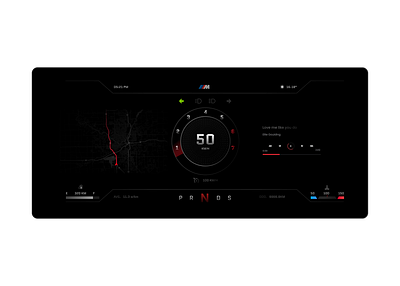 BMW Digital Dashboard animation app bike bmw branding design digital dashboard drive figma graphic graphic design illustration logo motion graphics ui