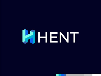 Hent logo abstract logo branding creative logo design illustration logo logo designer modern logo ui vector