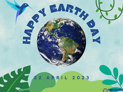 EARTH DAY design earthday graphic design printvector