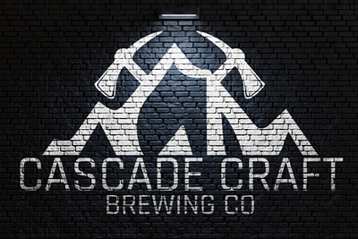 Cascade Craft Brewing Co art branding design graphic design illustration logo vector