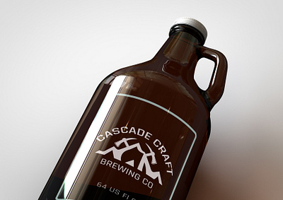 Growler art branding design graphic design illustration logo vector