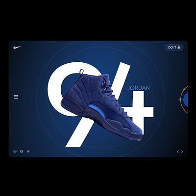 Nike 9amotion 9motion design landing page motion design nike ui ux webdesign
