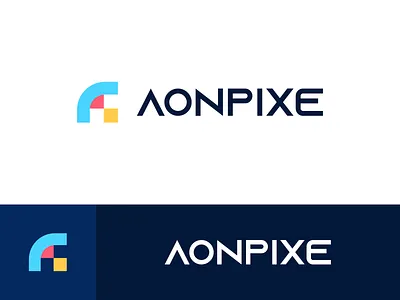 Aonpixe Log Design analytics artificial inteligence blockchain brand identity branding crypto data intelligence data saas ecommerce exploration finance futuristic hardware identity logo money software logo symbol tech technology