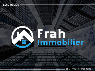 Frah Immobilier | Logo Design brand guidlines brand identity branding creative design graphic design logo logo desing logo presentation real estate logo