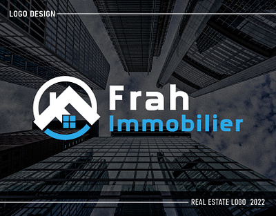 Frah Immobilier | Logo Design brand guidlines brand identity branding creative design graphic design logo logo desing logo presentation real estate logo