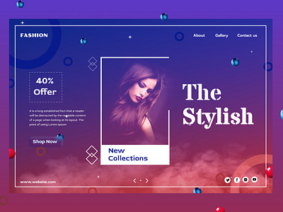 Trending Banner banner branding creative things designing picture fashion banner first page graphic design inspiration banner landing page logo design poster template trending banner ui design ui ux design ux design