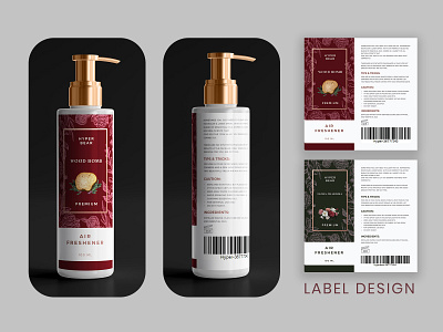 Air Freshener Product Label Design air freshener label design brand design brand identity design custom sticker design custom label design design graphic design label design logo design product label design products label sticker design