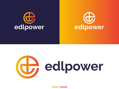 Edl Power Logo (Unused Concept) branding design edl edl letter log edl letter logo graphic design graphicsdesign letter logo logo design logo designer logo designs logo typo logodesign vector