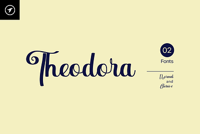 Theodora - Beautiful Script Font handmade handwriting typography webfonts