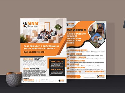 Moving Company Flyer Design designs, themes, templates and downloadable