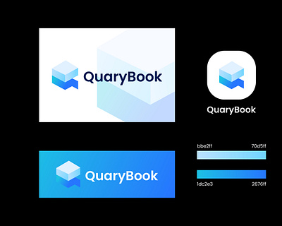 QuaryBook logo design 3d app best logo book logo branding business creative education logo graphic designer icon identity letter logo design logo designer logo maker modern logo popular symbol trendy web