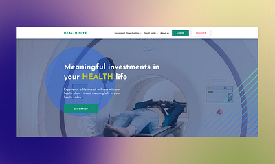 HEALTH HIVE app branding design illustration logo ui uiux ux