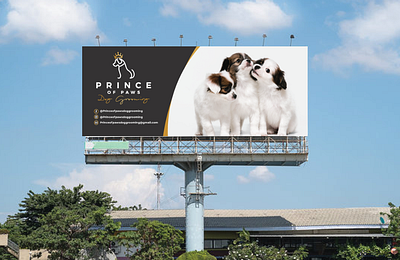 Billboard design Pet care service billboard design dog billboard design graphic design pet care billboard design professional billboard design sign design signage signage design