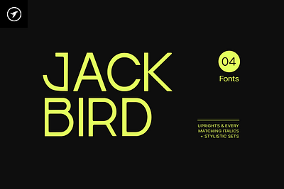 JACKBIRD - Display / Headline Font display headline headline font typefaces typography webfonts