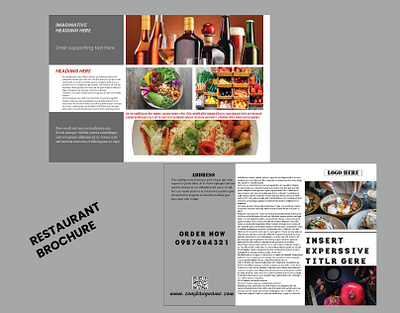 TRI FOLD BROCHURE DESIGN BY ADOBE INDESIGN adobe indesign design graphic design illustration logo typography vector