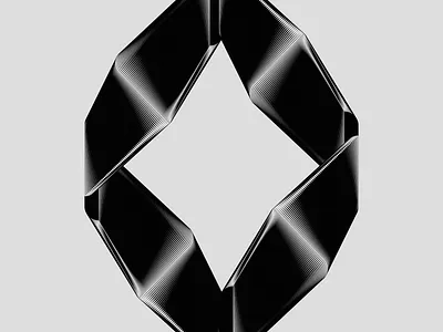 Black diamond. Daily 1211 abstract art ill minimal vector vectors