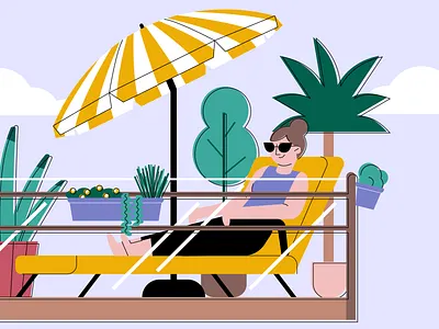 Marvy Green explainer animation after effects animation explainer illustrator non profit plants store urban vector