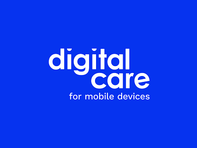 Digital Care blue care digital logo phone smartphone telekom
