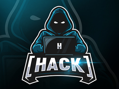 Hack badge logo baseball baseball logo branding character design esport logo game gaming graphic design hack hack logo hacker icon identity illustration logo mascot logo team logo vector