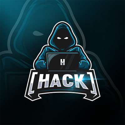 Hack badge logo baseball baseball logo branding character design esport logo game gaming graphic design hack hack logo hacker icon identity illustration logo mascot logo team logo vector