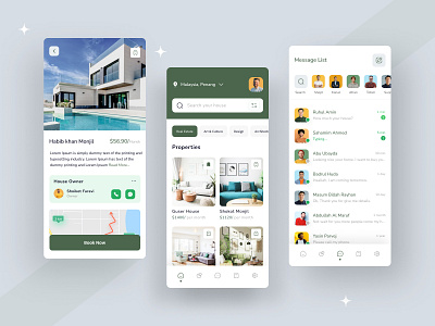 Real Estate Application apartment branding home house houseroom mobile app property real estate real estate application realestate