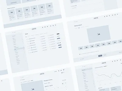 iFATIH - Wireframes app design design process design thinking draft duoton grey process sketch ui ui design ux ux design web wireframes