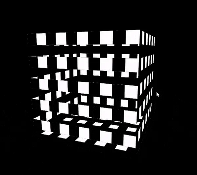 Cube Grid animation creative code front end development interaction design motion graphics webgl