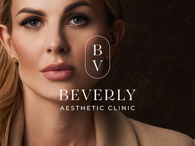 Beverly Aesthetic Clinic beauty beverly design logo luxury model nude premium woman