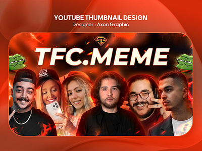 YouTube Funny Meme Thumbnail Design axon banner banner design branding design entertainment fun graphic design illustration logo meme tiktok ui vector youtube yt ادیتور تامنیل تامنیل یوتیوب طراحی تامنیل