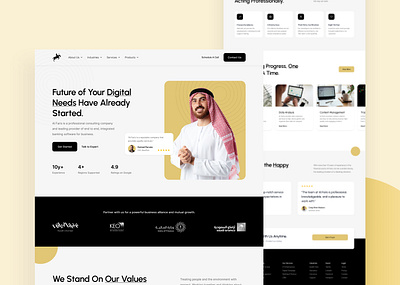 Crafting the Digital Future for Al Faris! branding design figma graphic design illustration logo ui ux vector website development