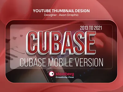 YouTube Tutorial Thumbnail 3d animation axon banner banner design branding cubase design graphic design illustration logo motion graphics poster design thumbnail youtube ui vector youtube